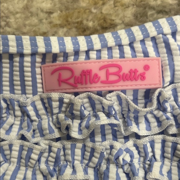 Ruffle Butts Toddler Bathing Suit Swim Bottoms Set of Two - Picture 4 of 6